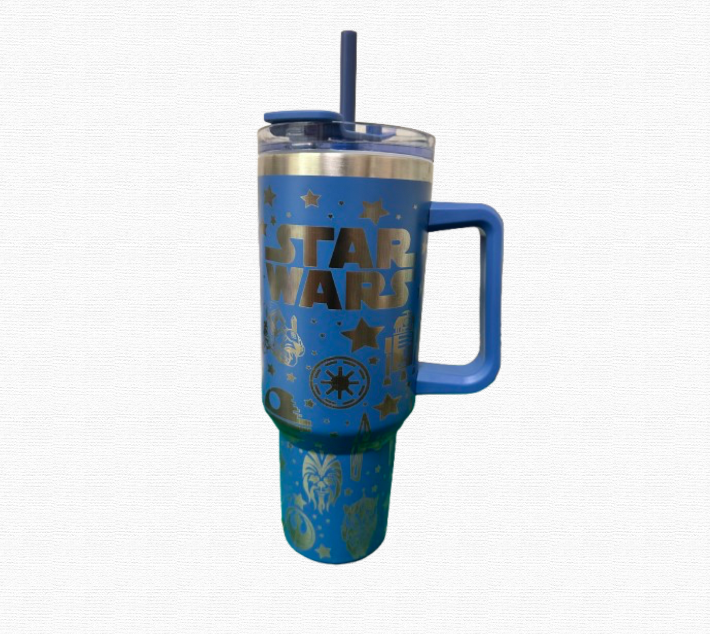 40oz Star Wars Engraved Stainless Steel Tumbler