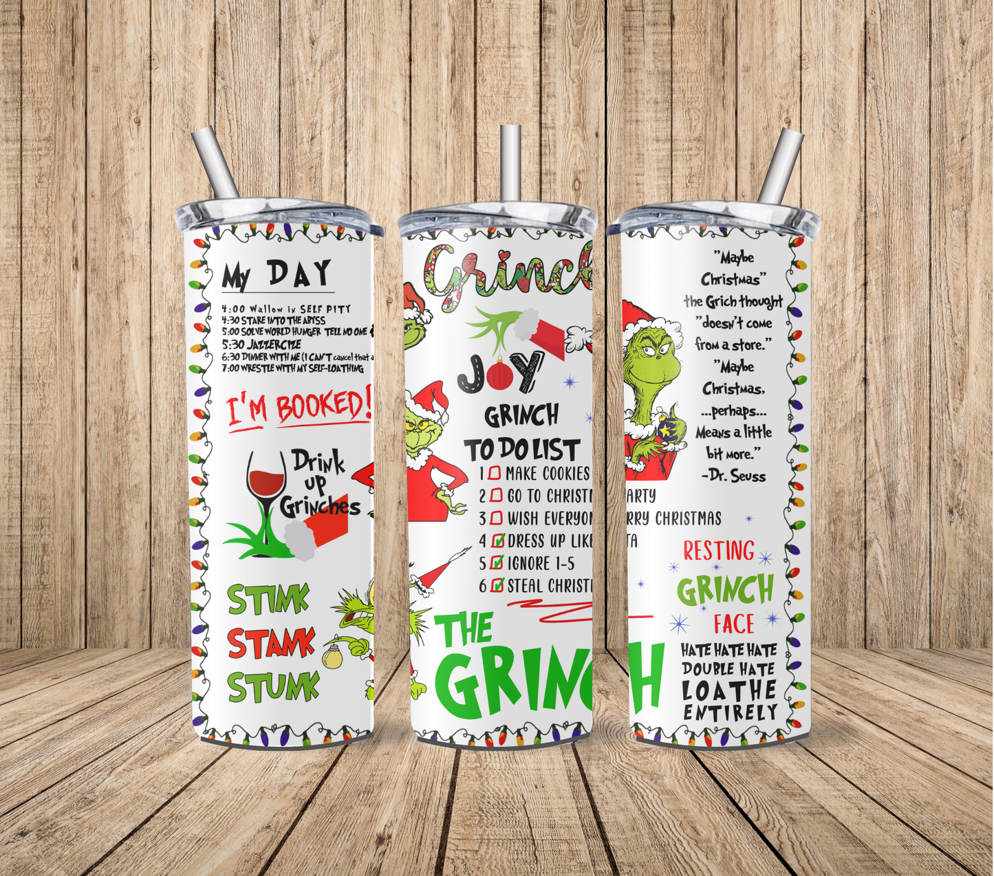 Grinch 20oz Tumbler