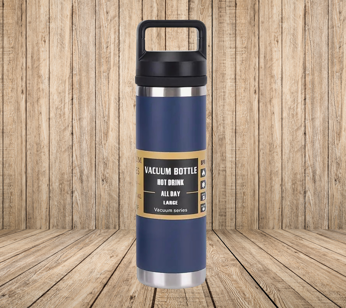 18oz Stainless Steel Engraved Drink Bottle – Back-to-School Essential