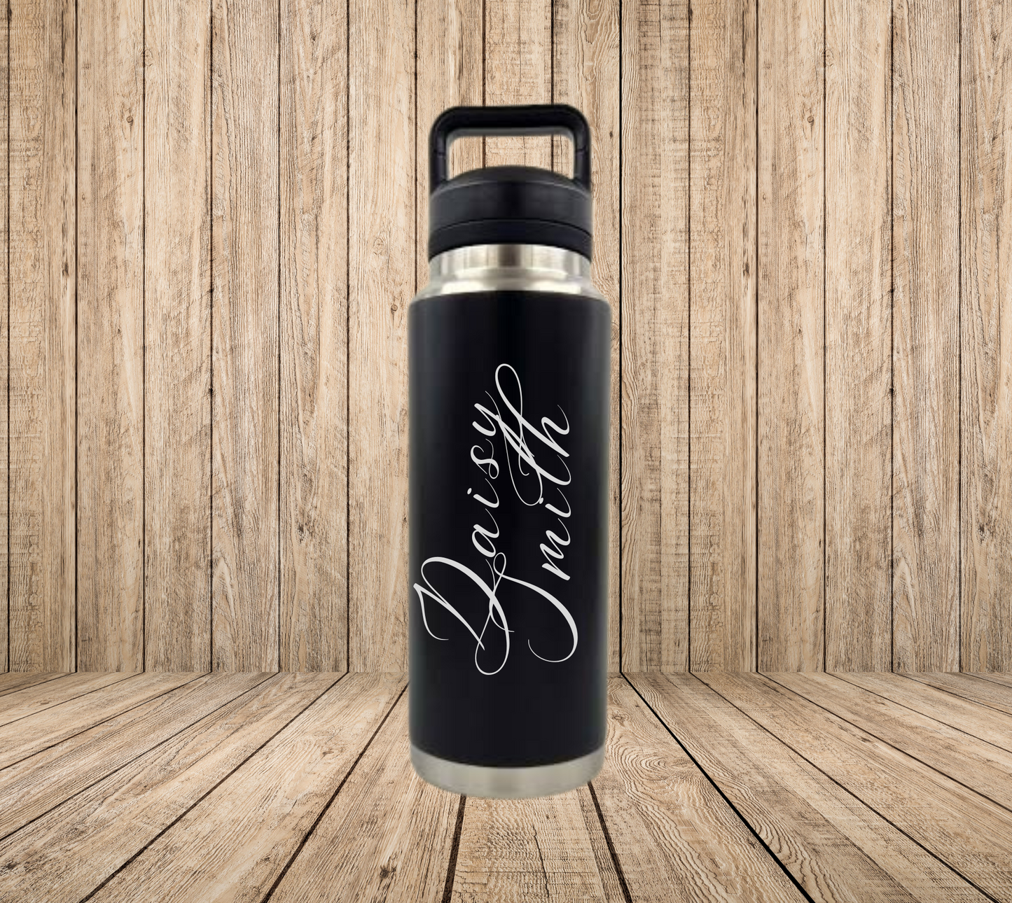 18oz Stainless Steel Engraved Drink Bottle – Back-to-School Essential