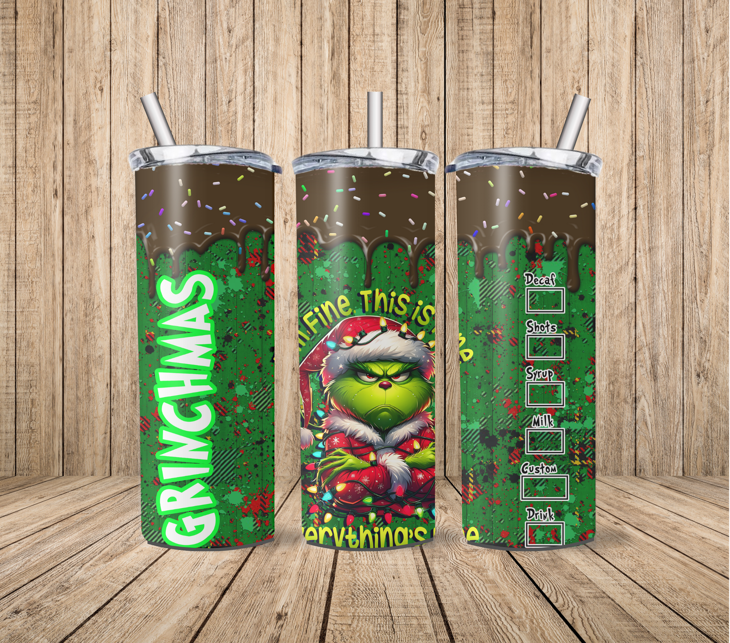 Grinch 20oz Tumbler