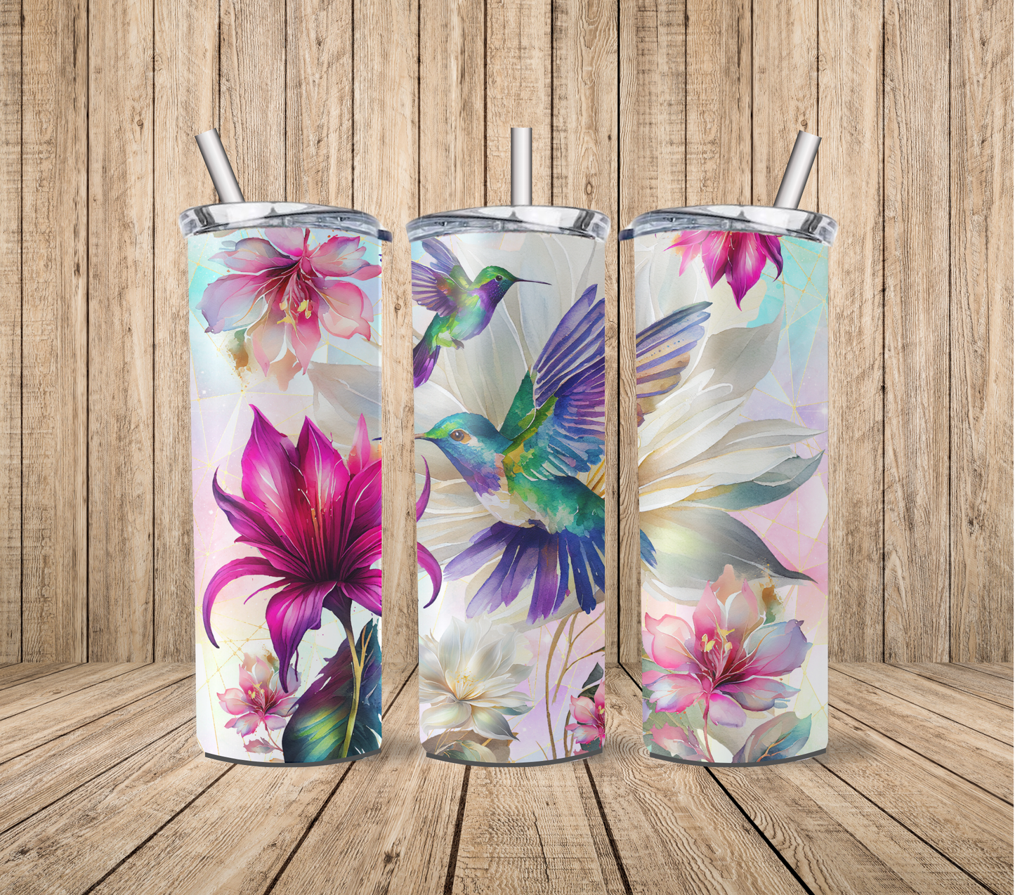 Floral (Personalised) 20oz Tumbler